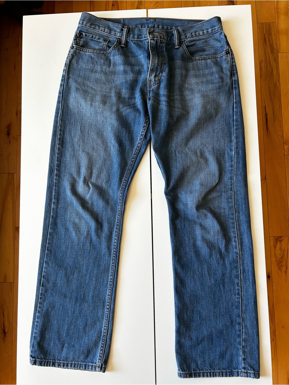 Levi's Men's Denim Straight Jeans in Blue